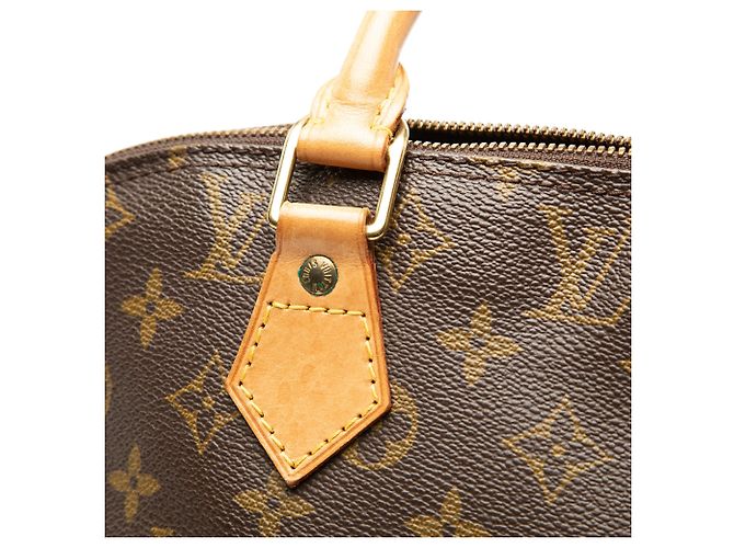 Borsa Louis Vuitton Monogram Alma PM marrone - vista 8