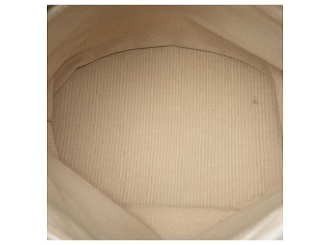 Bolso de hombro Louis Vuitton Monogram Mini Lin Bucket PM beige - vista 4