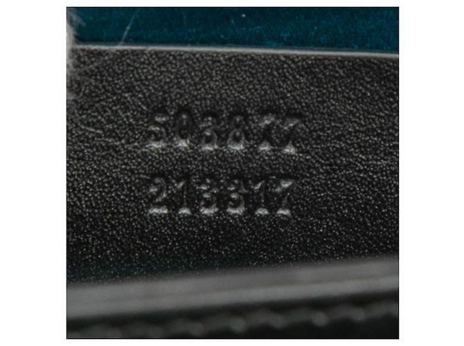 Borsa a tracolla Gucci Small Suede Web Ophidia Chain in scamosciato nero - vista 6