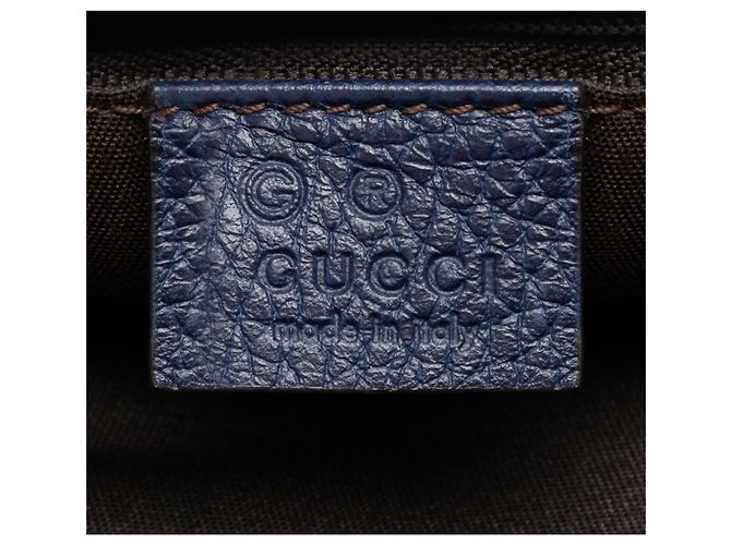 Borsa a tracolla Gucci GG Crystal blu - vista 5