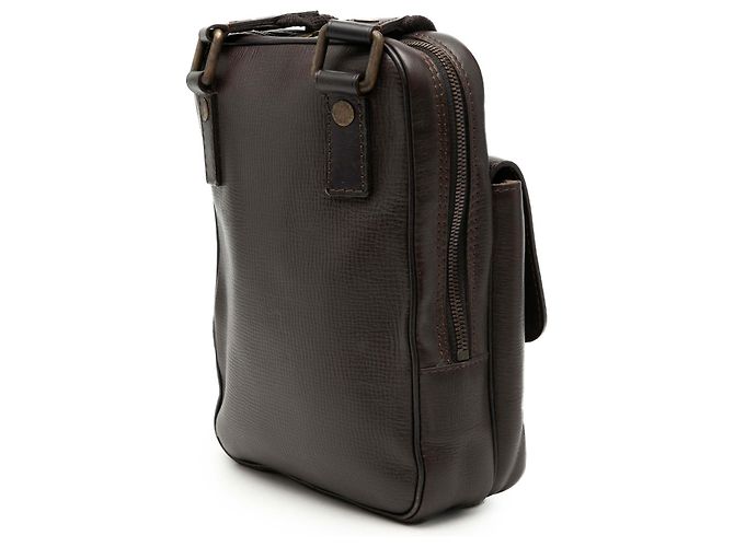 Borsa a tracolla Louis Vuitton Utah Yuma marrone - vista 2