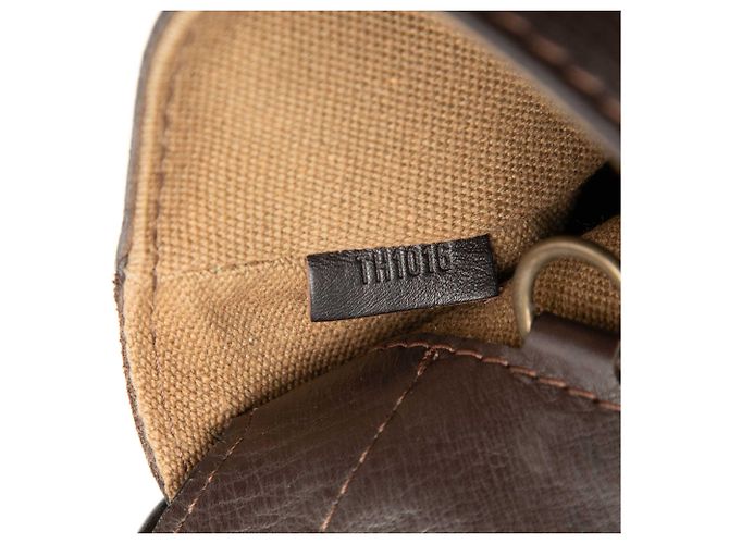 Borsa a tracolla Louis Vuitton Utah Yuma marrone - vista 6