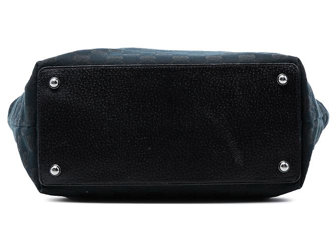 Borsa Tote Gucci GG Canvas Eclipse Grande Nera Nero - vista 3