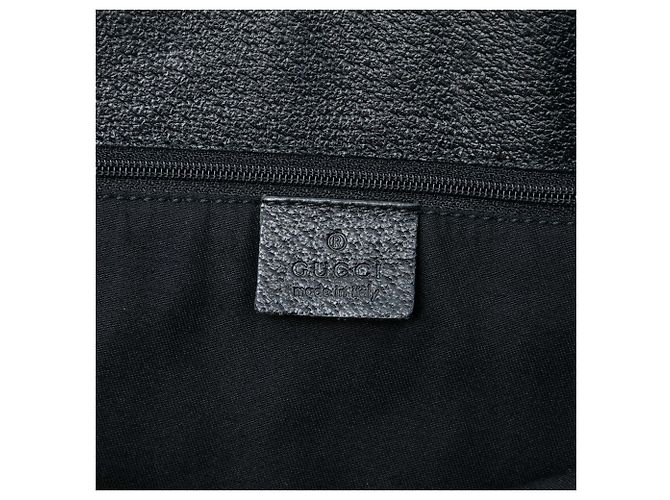 Borsa Tote Gucci GG Canvas Eclipse Grande Nera Nero - vista 5