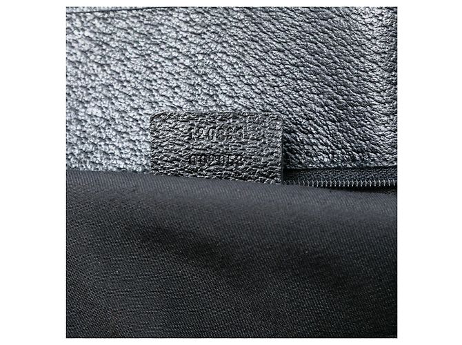 Borsa Tote Gucci GG Canvas Eclipse Grande Nera Nero - vista 6