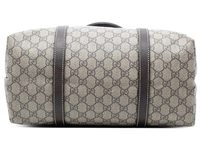 Borsa Tote Verticale Gucci GG Supreme Joy Beige - vista 3