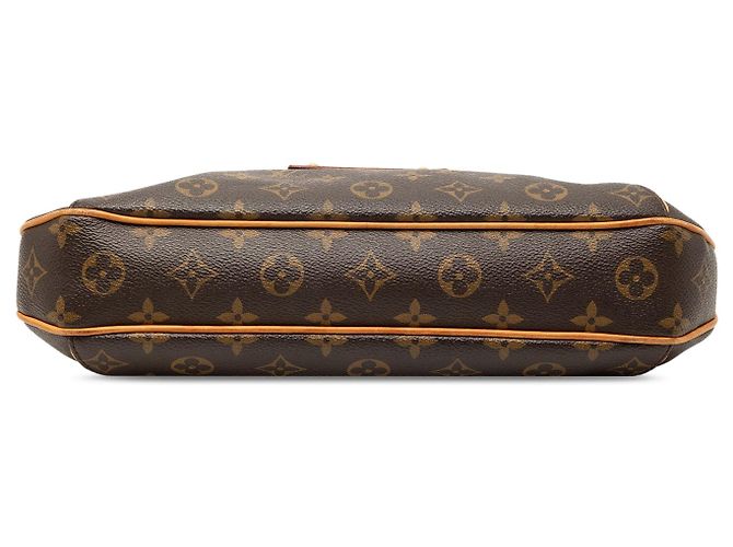 Borsa a tracolla Louis Vuitton Monogram Thames PM marrone - vista 3