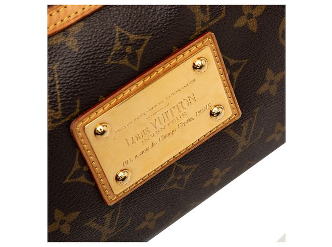 Borsa a tracolla Louis Vuitton Monogram Thames PM marrone - vista 7