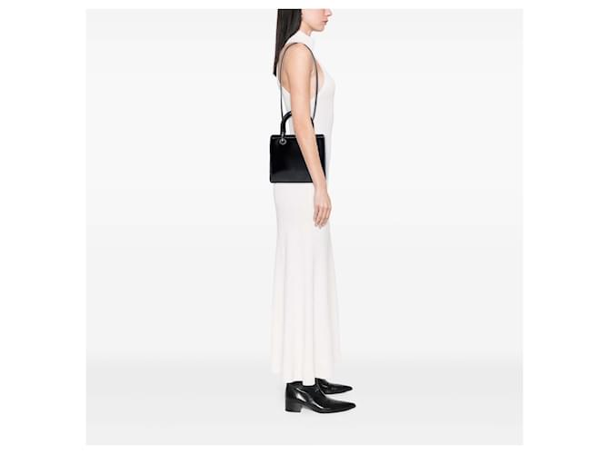 Borsa Lady Dior Medium in vernice nera Nero - vista 6