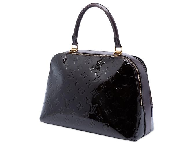 Borsa Louis Vuitton Monogram Vernis Melrose viola Porpora - vista 2