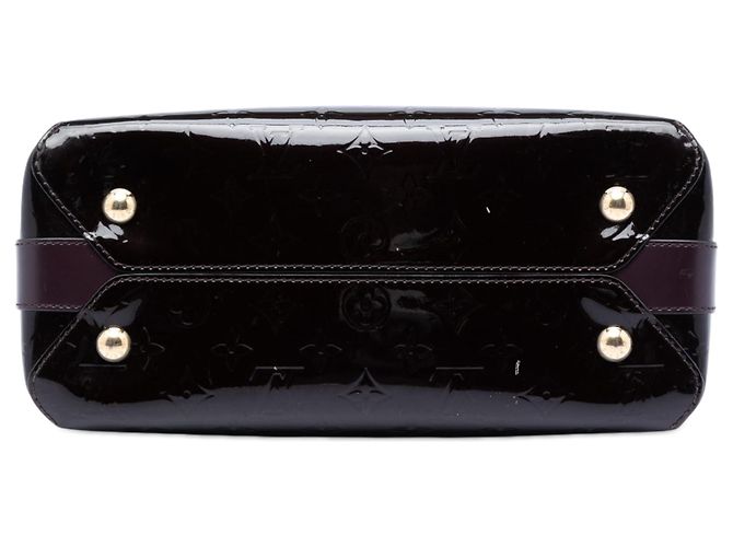 Borsa Louis Vuitton Monogram Vernis Melrose viola Porpora - vista 3