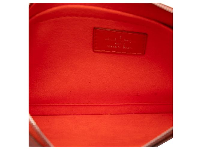 Pochette Louis Vuitton Epi Neverfull Arancione - vista 4