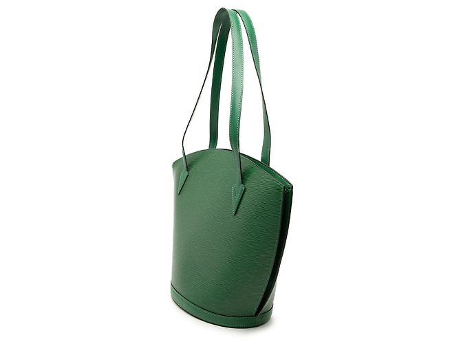 Borsa a tracolla Louis Vuitton Epi Saint Jacques GM con tracolla lunga, Verde - vista 2