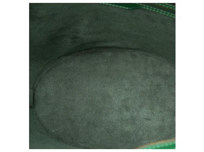 Borsa a tracolla Louis Vuitton Epi Saint Jacques GM con tracolla lunga, Verde - vista 4