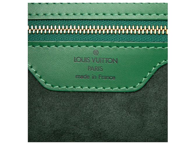 Borsa a tracolla Louis Vuitton Epi Saint Jacques GM con tracolla lunga, Verde - vista 5