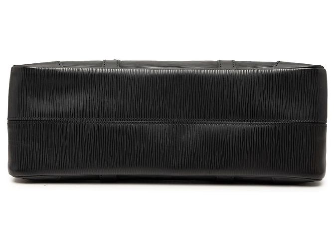Borsa a Spalla Louis Vuitton Epi Segur MM Nera Nero - vista 3