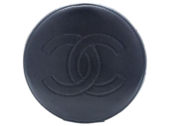 Borsa Vanity Chanel Small Quilted Lambskin Side Note Crossbody Bag Nera Nero - vista 3