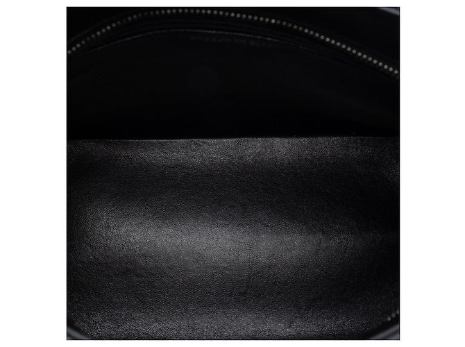 Chanel Medaillon Tote aus schwarzem Lammleder - Ansicht 4
