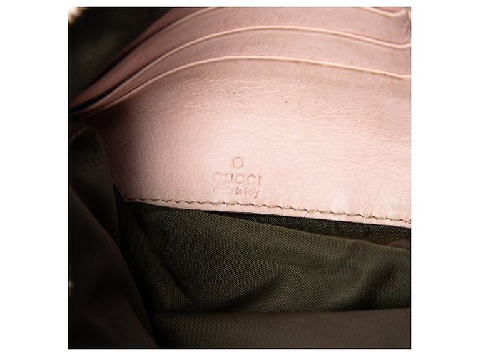 Pochette de mano Abbey D Ring en lona GG Gucci beige - vista 5