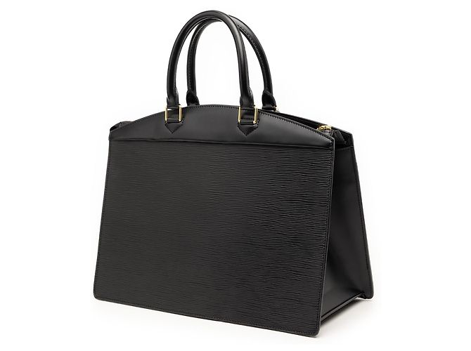 Borsa Louis Vuitton Epi Riviera nera Nero - vista 2