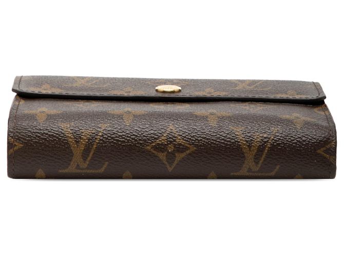 Portafoglio piccolo Louis Vuitton Monogram Alexandra marrone - vista 3