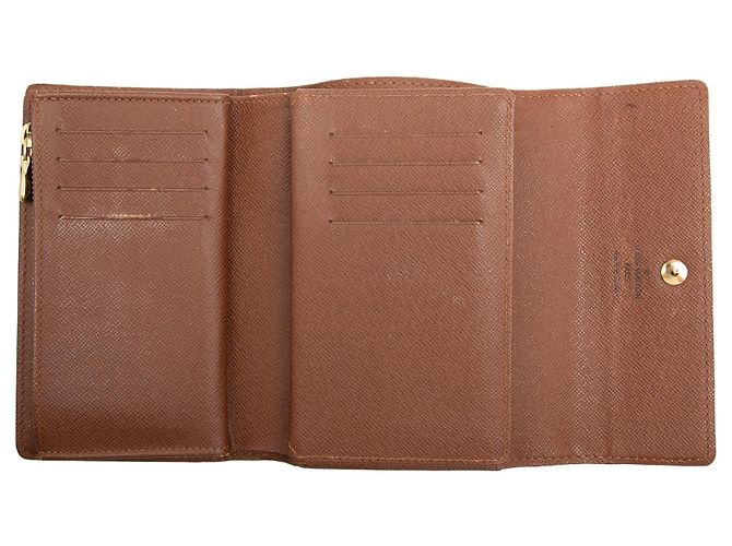 Portafoglio piccolo Louis Vuitton Monogram Alexandra marrone - vista 4