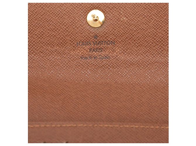 Portafoglio piccolo Louis Vuitton Monogram Alexandra marrone - vista 6