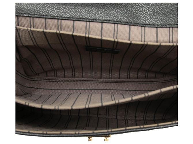 Pochette Metis Monogram Empreinte nera Louis Vuitton Nero - vista 4