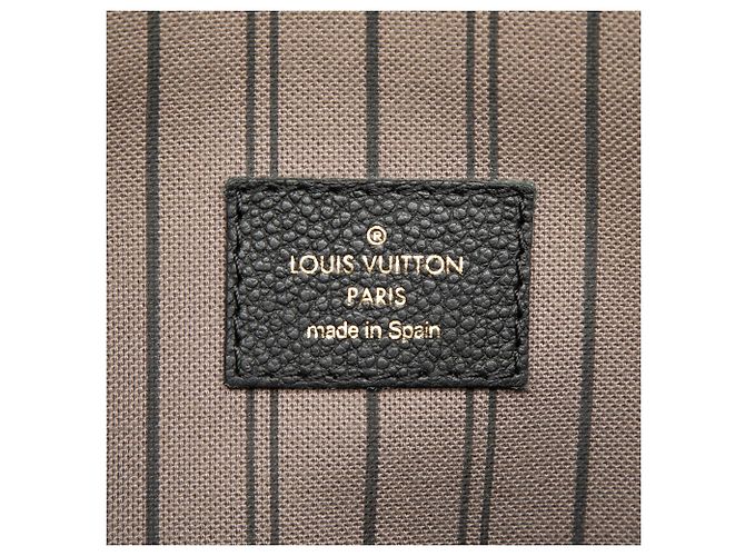 Pochette Metis Monogram Empreinte nera Louis Vuitton Nero - vista 5