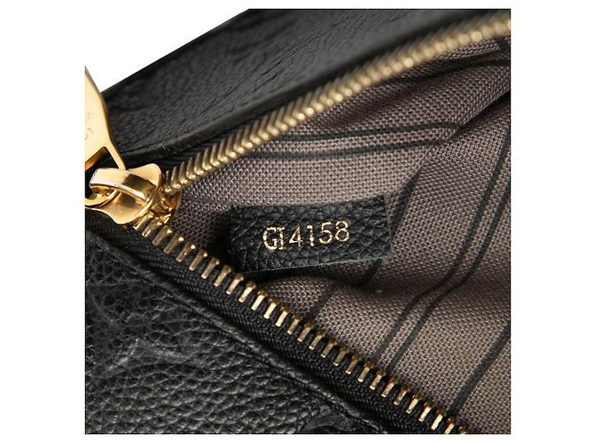 Pochette Metis Monogram Empreinte nera Louis Vuitton Nero - vista 6