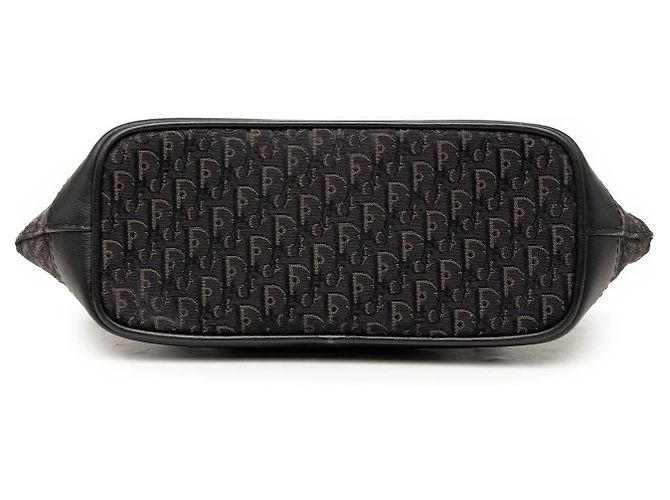 Borsa Black Dior Mini Diorissimo Trotter Canvas Street Chic Nero - vista 3