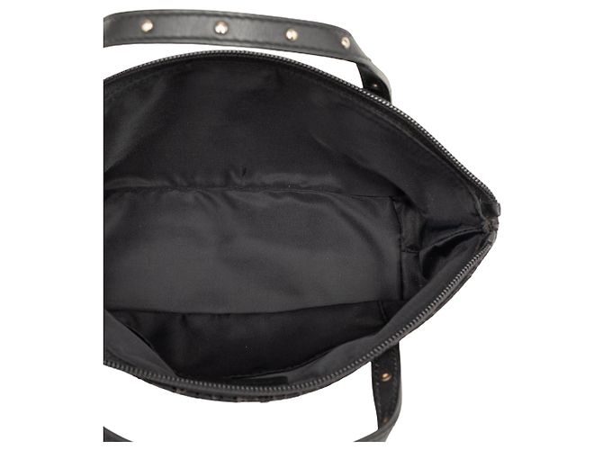Borsa Black Dior Mini Diorissimo Trotter Canvas Street Chic Nero - vista 4