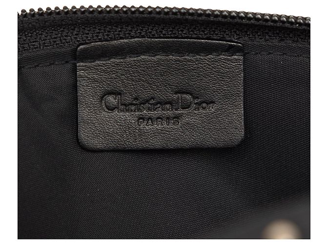 Borsa Black Dior Mini Diorissimo Trotter Canvas Street Chic Nero - vista 5