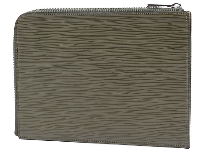 Bolso de mano Louis Vuitton Epi Pochette Jour PM Marrón Castaño - vista 2