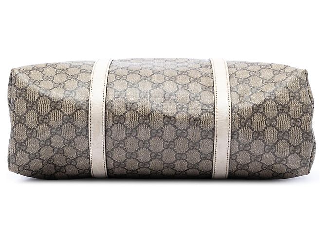 Tote verticale Gucci GG Supreme beige - vista 3