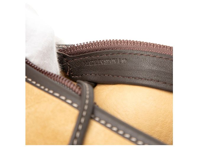 Borsa a tracolla Anagram LOEWE in camoscio marrone - vista 6
