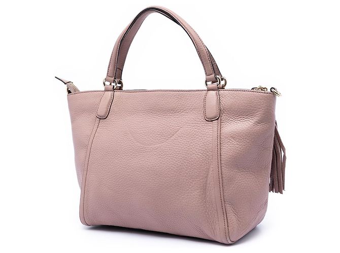 Borsa Gucci Small Calfskin Soho Cellarius rosa - vista 2