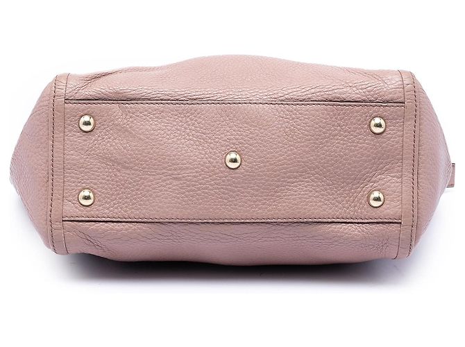 Borsa Gucci Small Calfskin Soho Cellarius rosa - vista 3