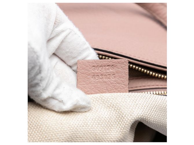 Borsa Gucci Small Calfskin Soho Cellarius rosa - vista 6