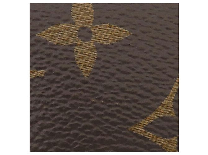 Brauner Louis Vuitton Monogram Zippy Long Wallet - Ansicht 13