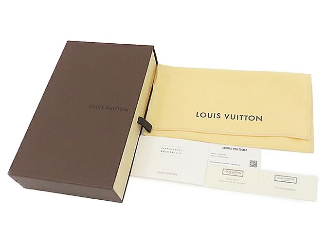 Brauner Louis Vuitton Monogram Zippy Long Wallet - Ansicht 15