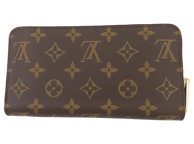 Brauner Louis Vuitton Monogram Zippy Long Wallet - Ansicht 2