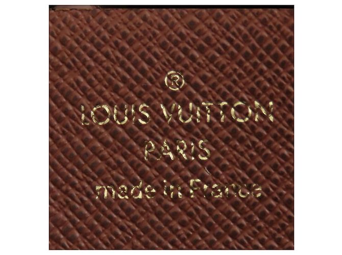 Brauner Louis Vuitton Monogram Zippy Long Wallet - Ansicht 5