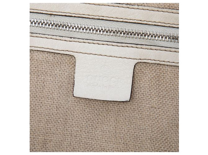 Tote Gucci GG Canvas Icon Bit Zip Branco - vista 5