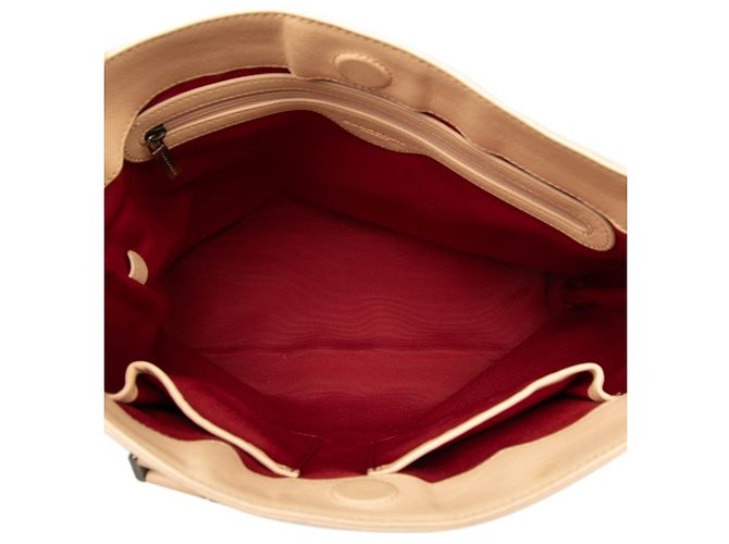 Borsa a mano Burberry House Check Canvas Beige - vista 4