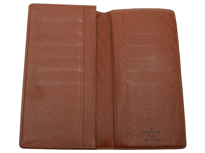 Cartera larga Louis Vuitton Monogram Brazza marrón Castaño - vista 4