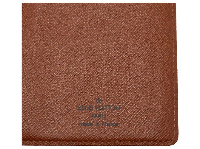Cartera larga Louis Vuitton Monogram Brazza marrón Castaño - vista 5