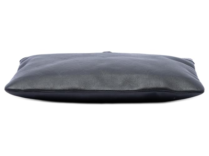 Pochette Louis Vuitton Monogram Shadow Discovery nera Nero - vista 3