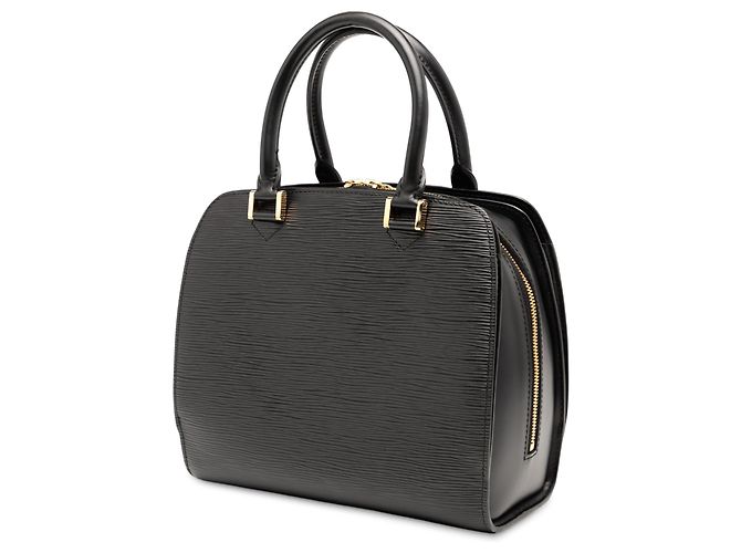 Borsa Louis Vuitton Epi Pont-Neuf PM Nera Nero - vista 2
