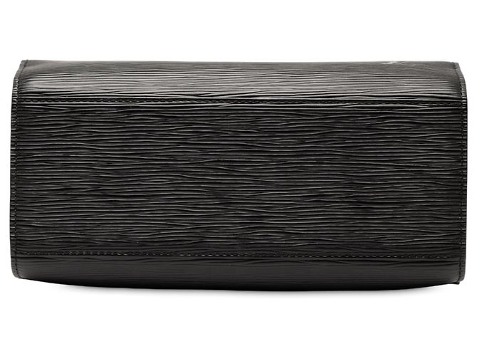 Borsa Louis Vuitton Epi Pont-Neuf PM Nera Nero - vista 3